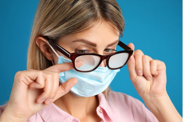 How to Avoid Your Glasses Fogging Up From Wearing a Mask Eye Care of