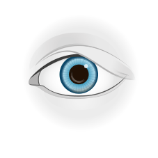 Dropping Eyelid Icon