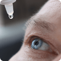 Cloudy eye ball because it hasn't been treated for Glaucoma